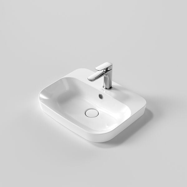 Caroma Forma® II 500 Inset Basin w/Overflow GermGard® (No Tap Hole)