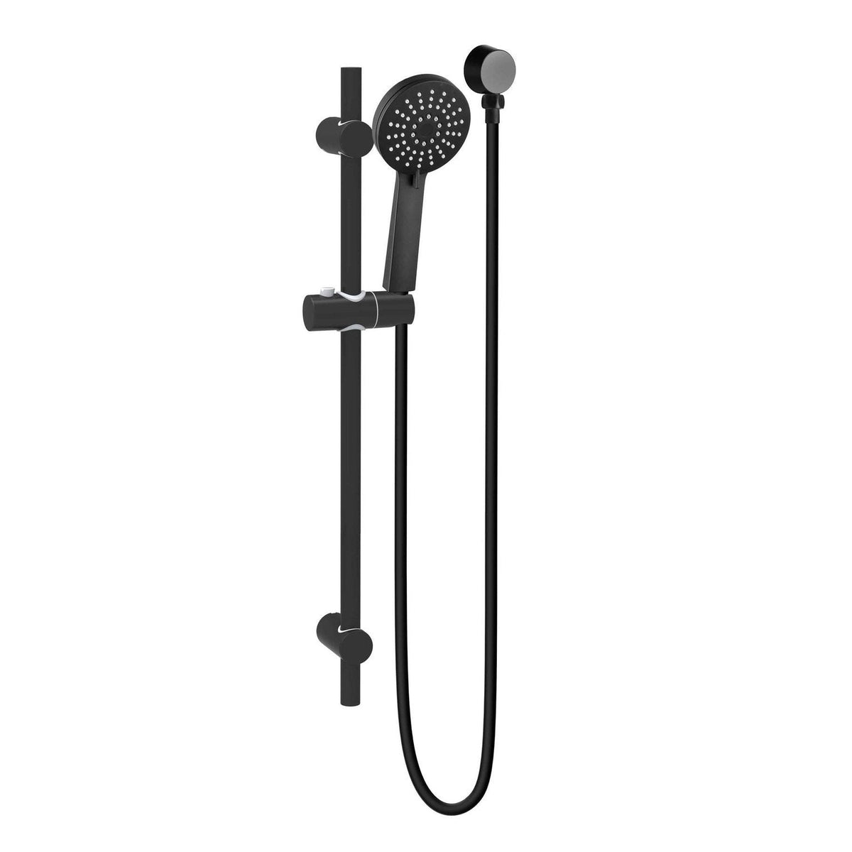 RAINJET Shower Head on Rail (TP 7350) - Matte Black