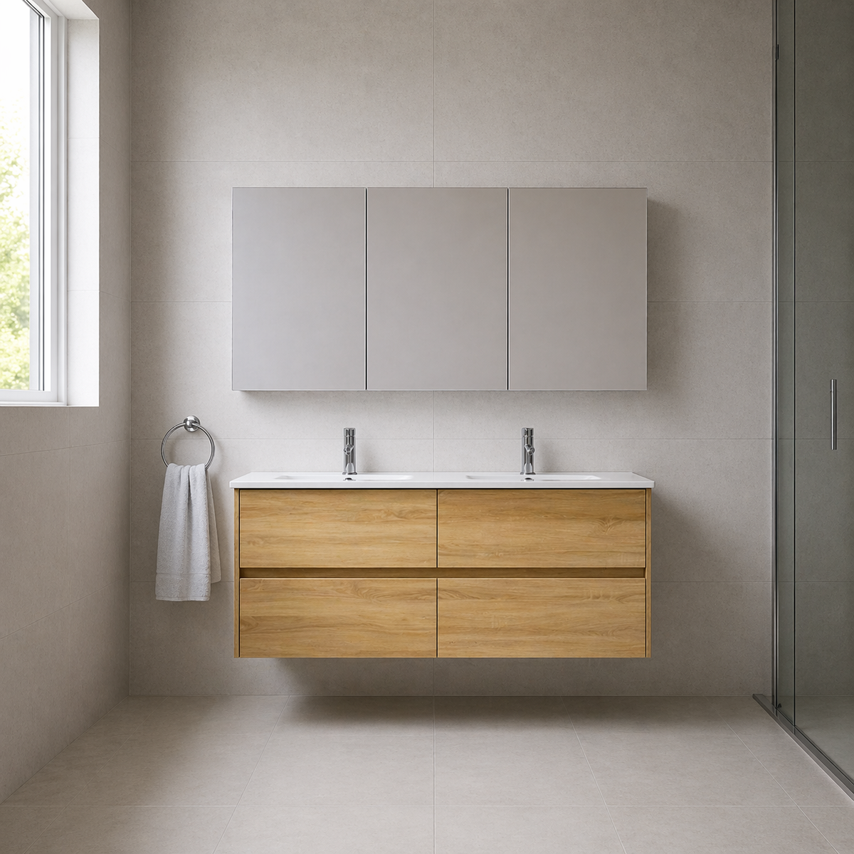 NUTRO Wall Hung Vanity