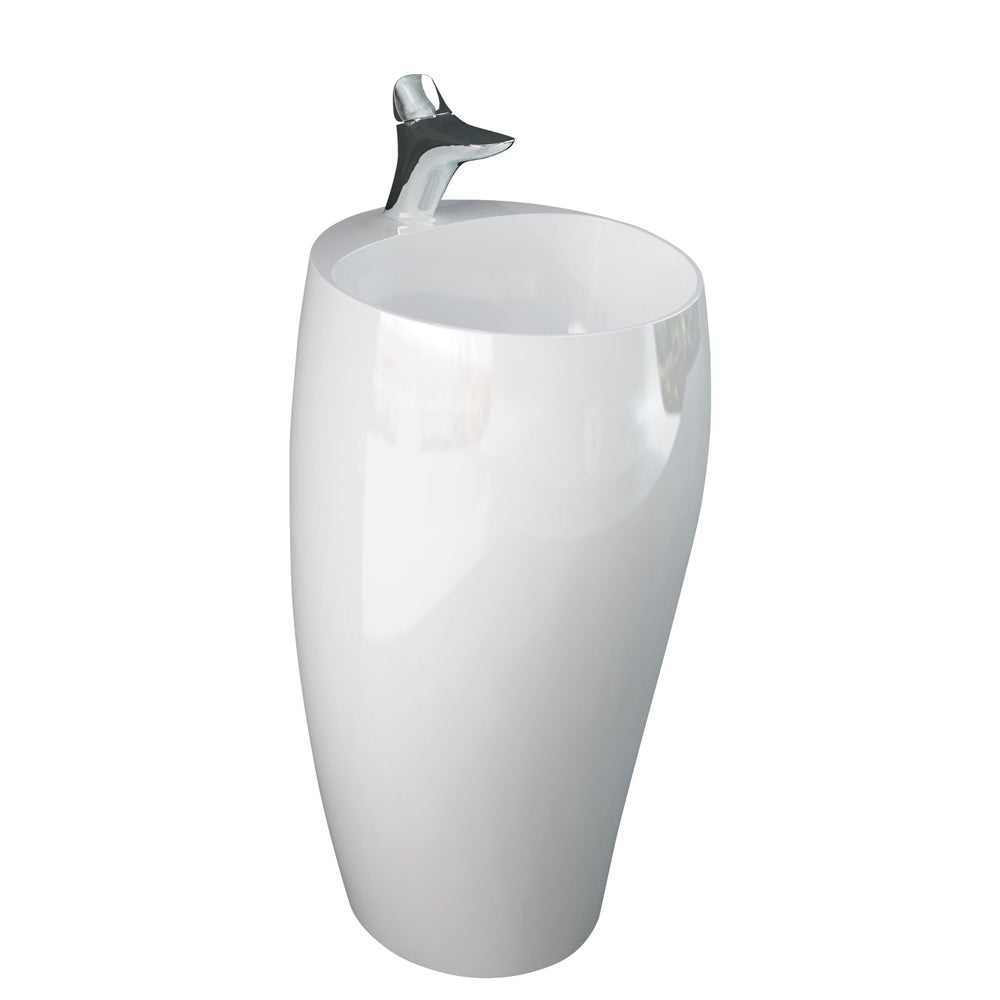 Fienza RAK Cloud Freestanding Basin, Alpine Gloss White