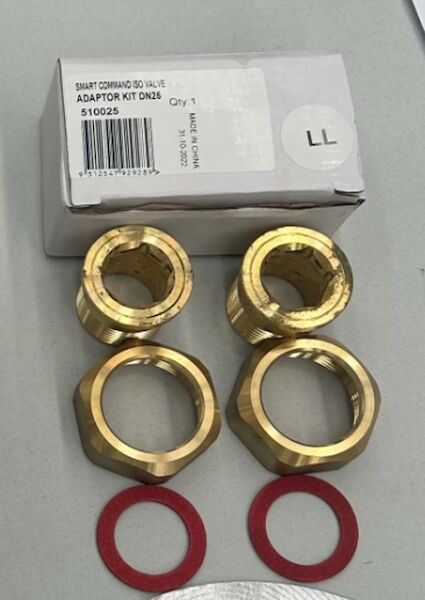 Caroma Smart Command Isolation Eco Valve DN25 Adaptors Only