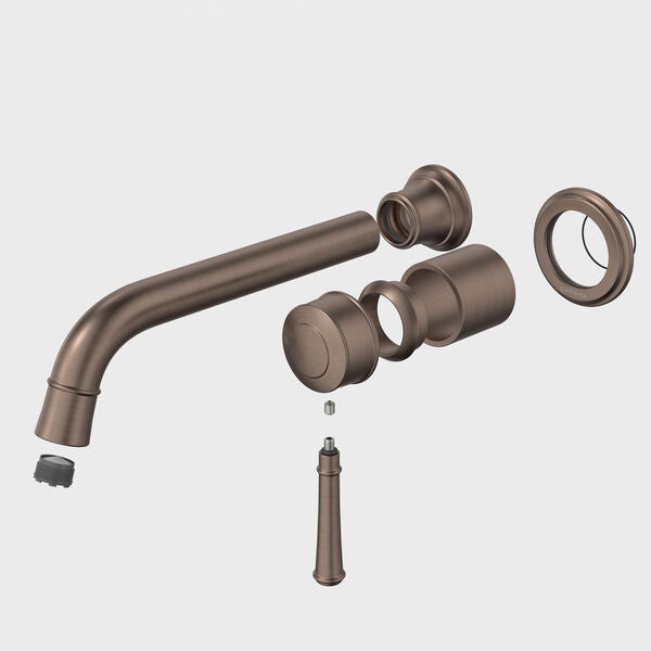 Caroma Riviere Wall Basin/Bath Mixer 210mm - Trim Kit