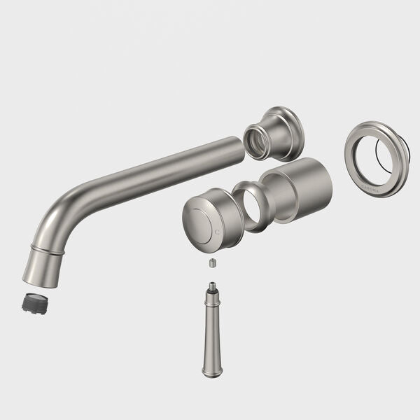 Caroma Riviere Wall Basin/Bath Mixer 210mm - Trim Kit