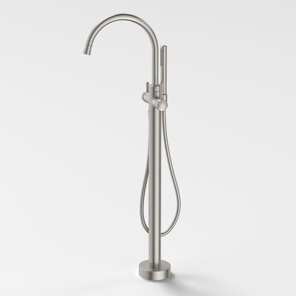 Caroma Riviere Freestanding Bath Filler with Handshower