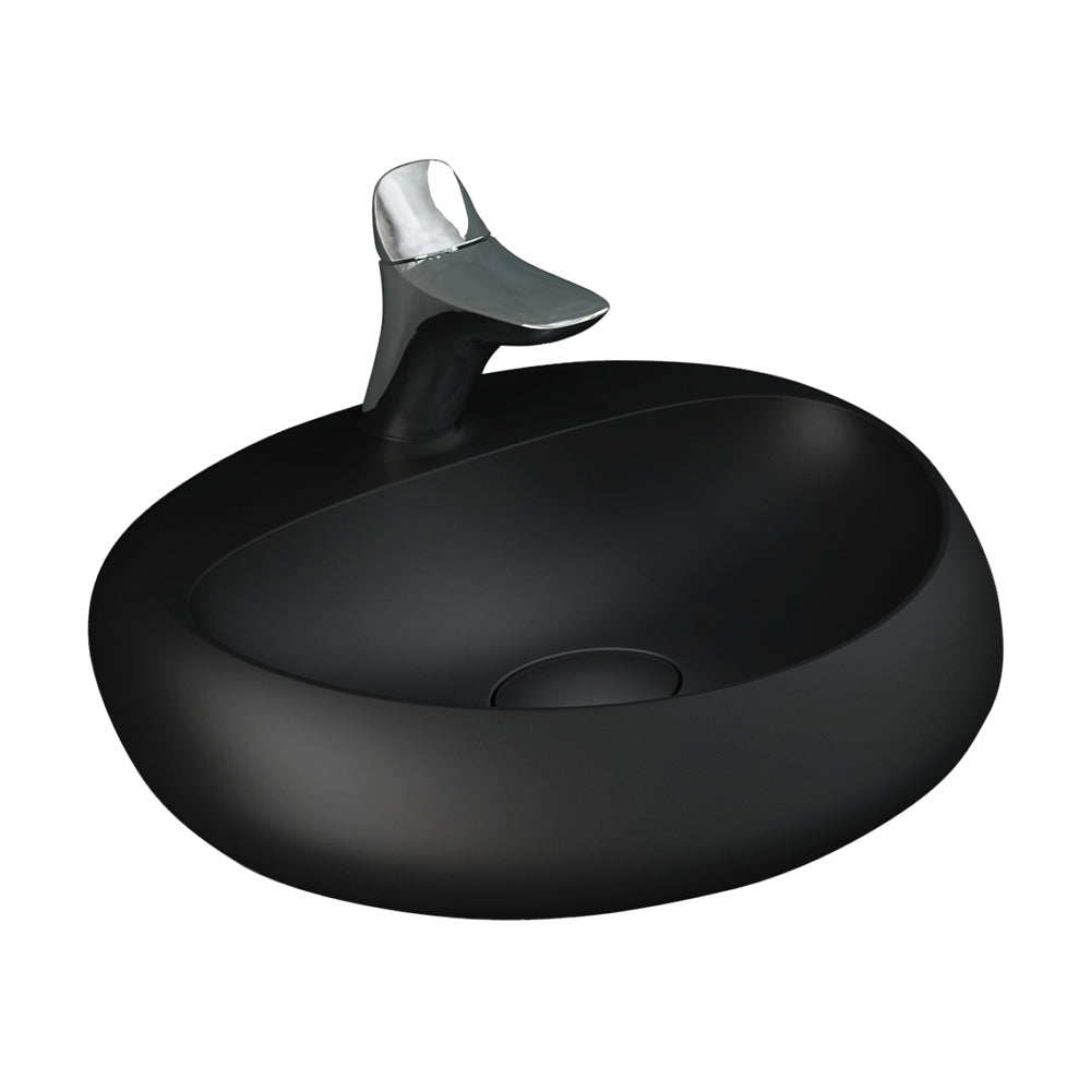 Fienza RAK Cloud Wall Basin, Matte Black