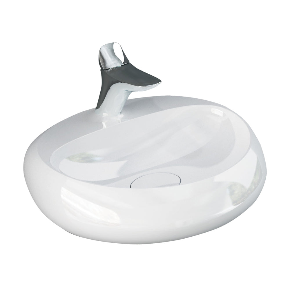Fienza RAK Cloud Wall Basin, Alpine Gloss White