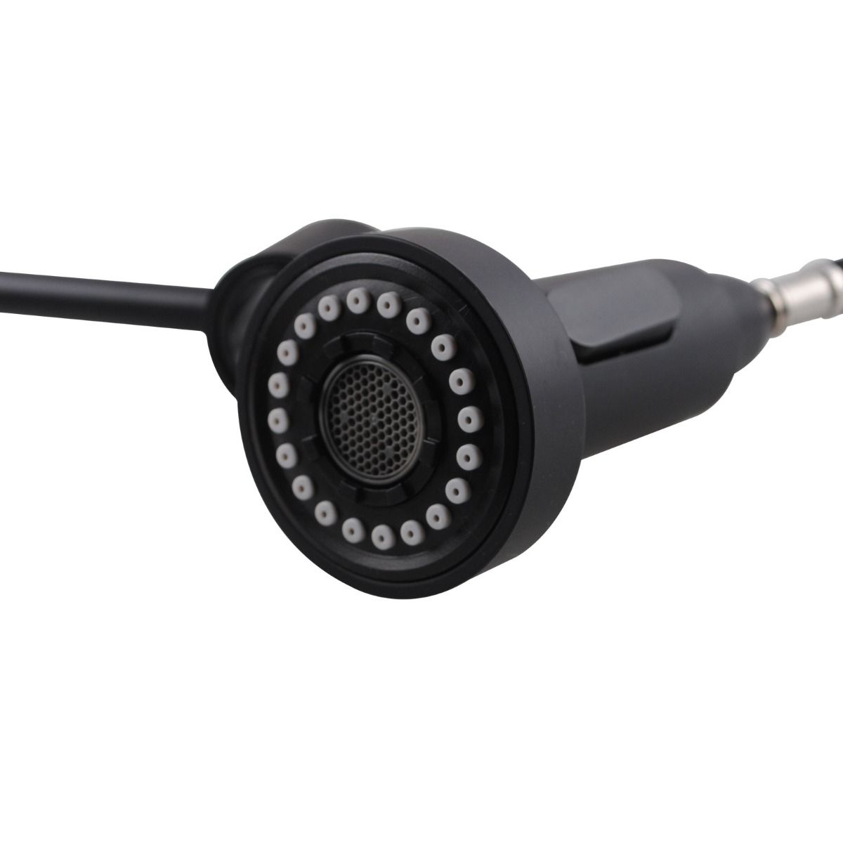 Carysil Tall Spring Pull Out Kitchen Sink Mixer Tap