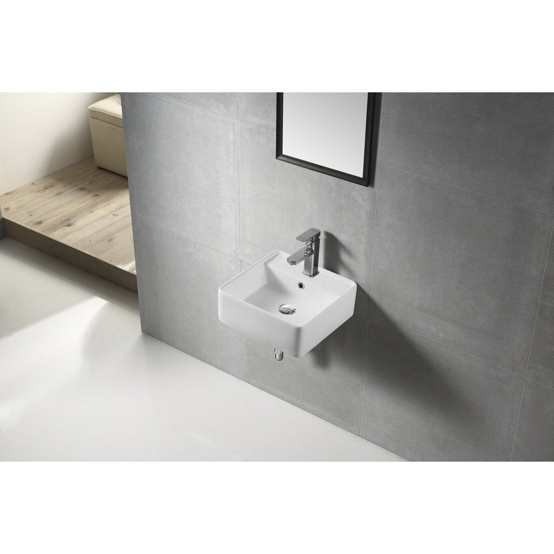 COCO Wall Hung Basin WB 4014W - Blue Bathware 