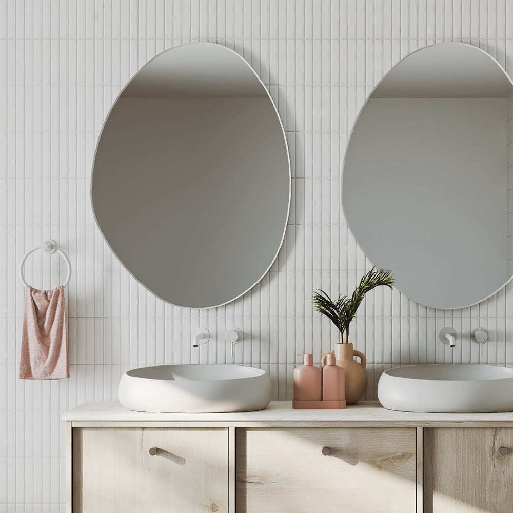 Fienza RAK Cloud Above Counter Basin, Matte White