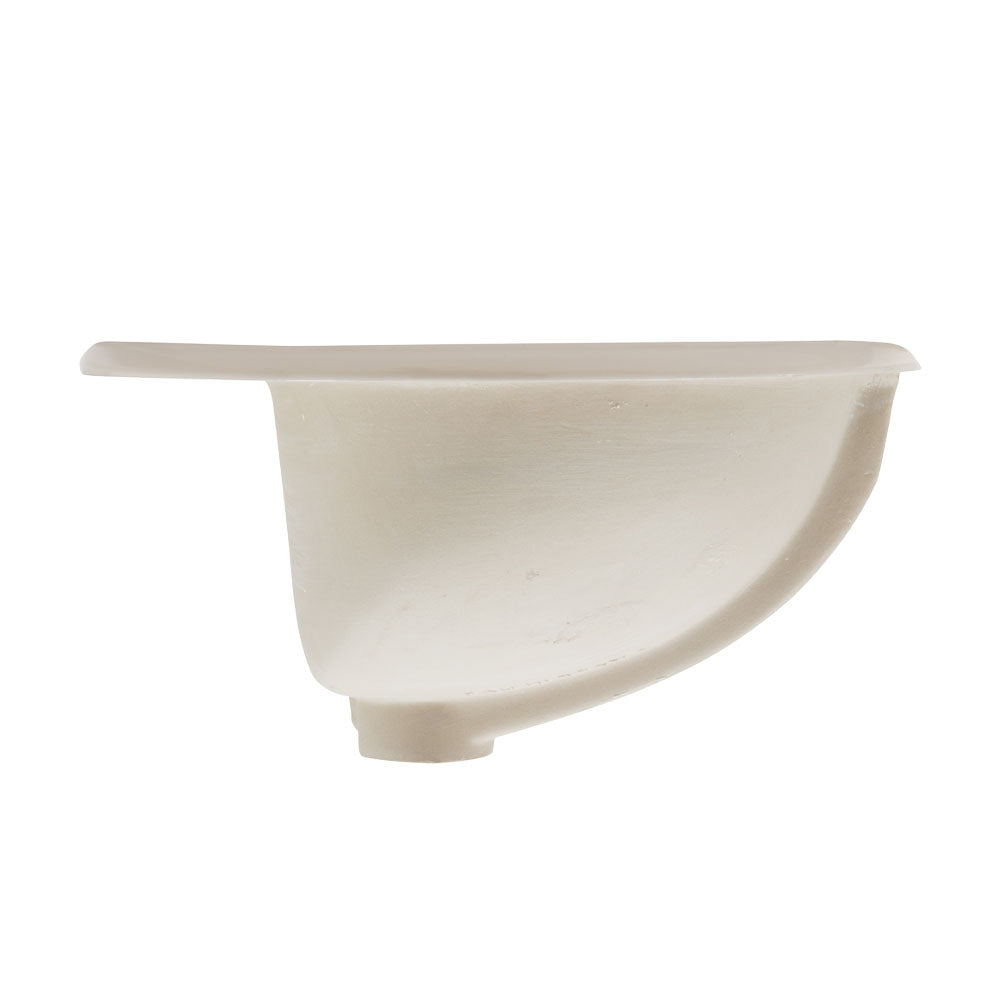 Fienza RAK Jessica Ivory Fully-Inset Basin, 1 Tap Hole