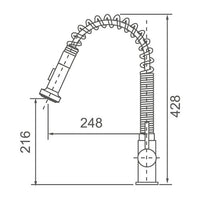 JAMIE Pull Out Sink Mixer (WT 7109)