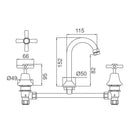 BATHMATES Basin Set (WT 204)