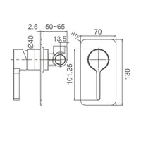 KENZO Shower Mixer (WT 6508)