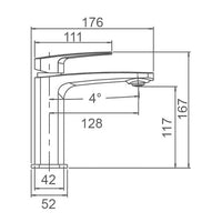 BRAVO-II Basin Mixer (WT 3501)