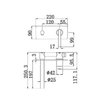 ROMEO Basin/Bath Set (WT 2318)