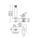 EXON Basin/Bath Set (WT 1107A)