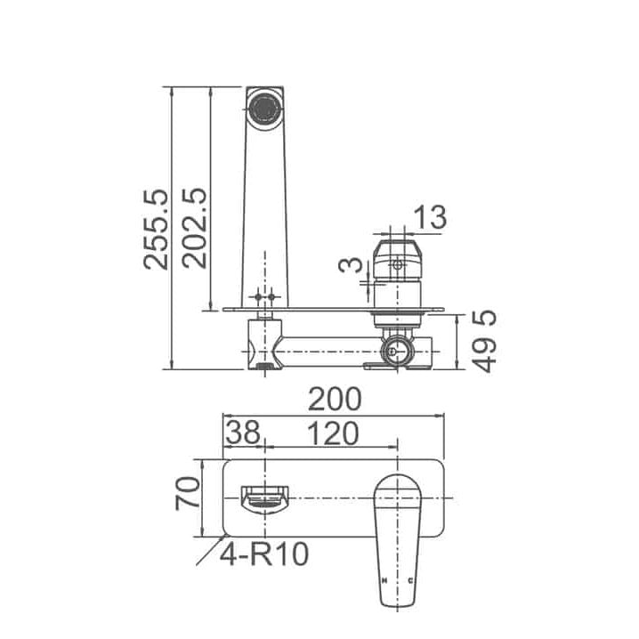 EXON Basin/Bath Set (WT 1107A)