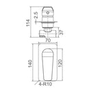 EXON Shower Mixer (WT 1108A)