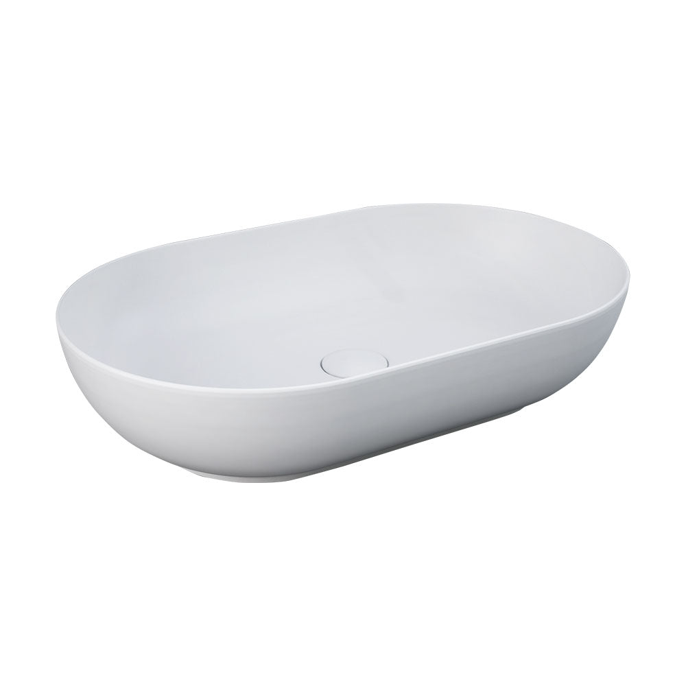 Fienza RAK Feeling Oval Above Counter Basin, Matte White
