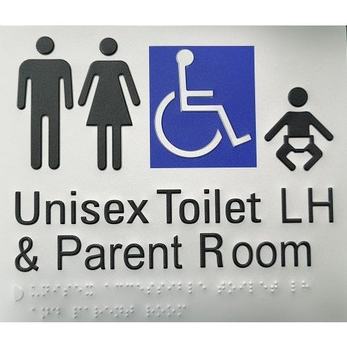 TP SIGN-UNPR LH - Blue Bathware 