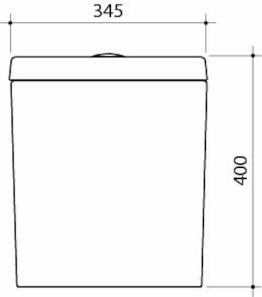 Caroma Opal® Cleanflush Close Coupled Cistern