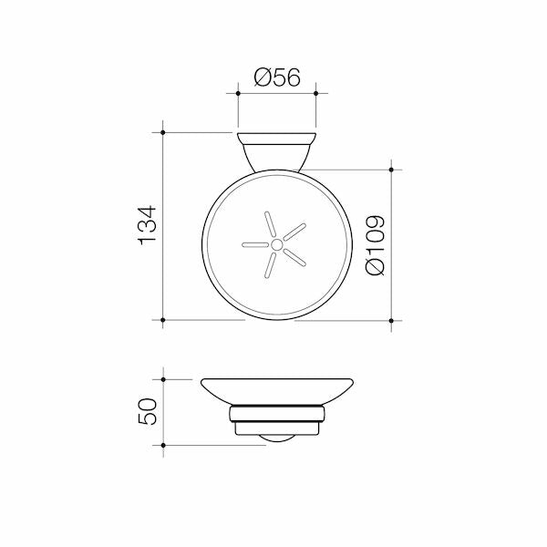 Stylus Venecia Soap Dish