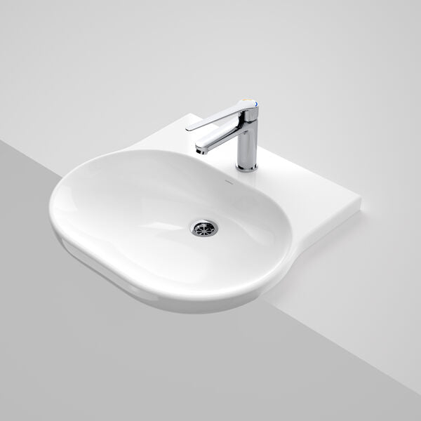 Caroma Opal® Sole Semi Recessed Basin 1TH