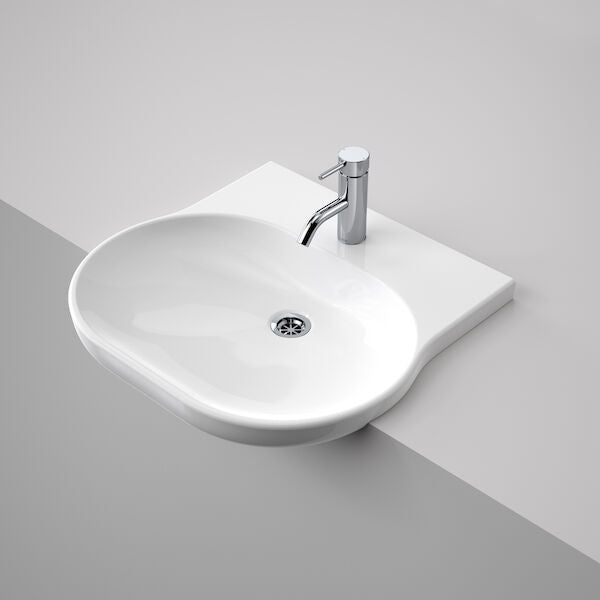 Caroma Opal® Sole Semi Recessed Basin 1TH