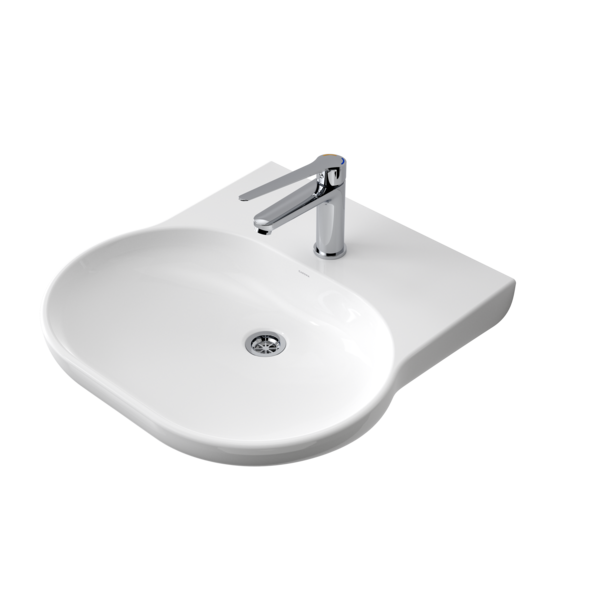 Caroma Opal® Sole 550 Wall Basin 1TH