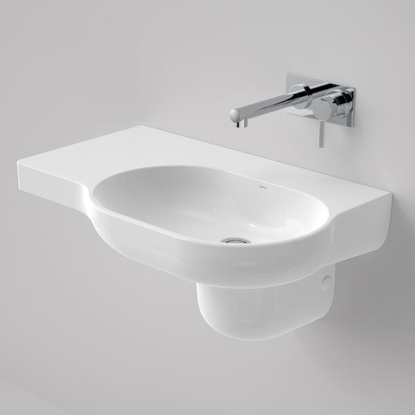 Caroma Opal® 720 LHS Wall Basin No Tap Hole