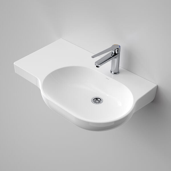 Caroma Opal® 720 LHS Wall Basin No Tap Hole
