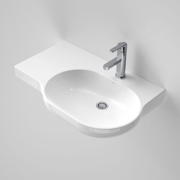 Caroma Opal® 720 LHS Wall Basin No Tap Hole
