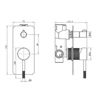 TIARA Diverter Mixer (WT 7509)