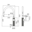 TIARA Sink Mixer (WT 7566)