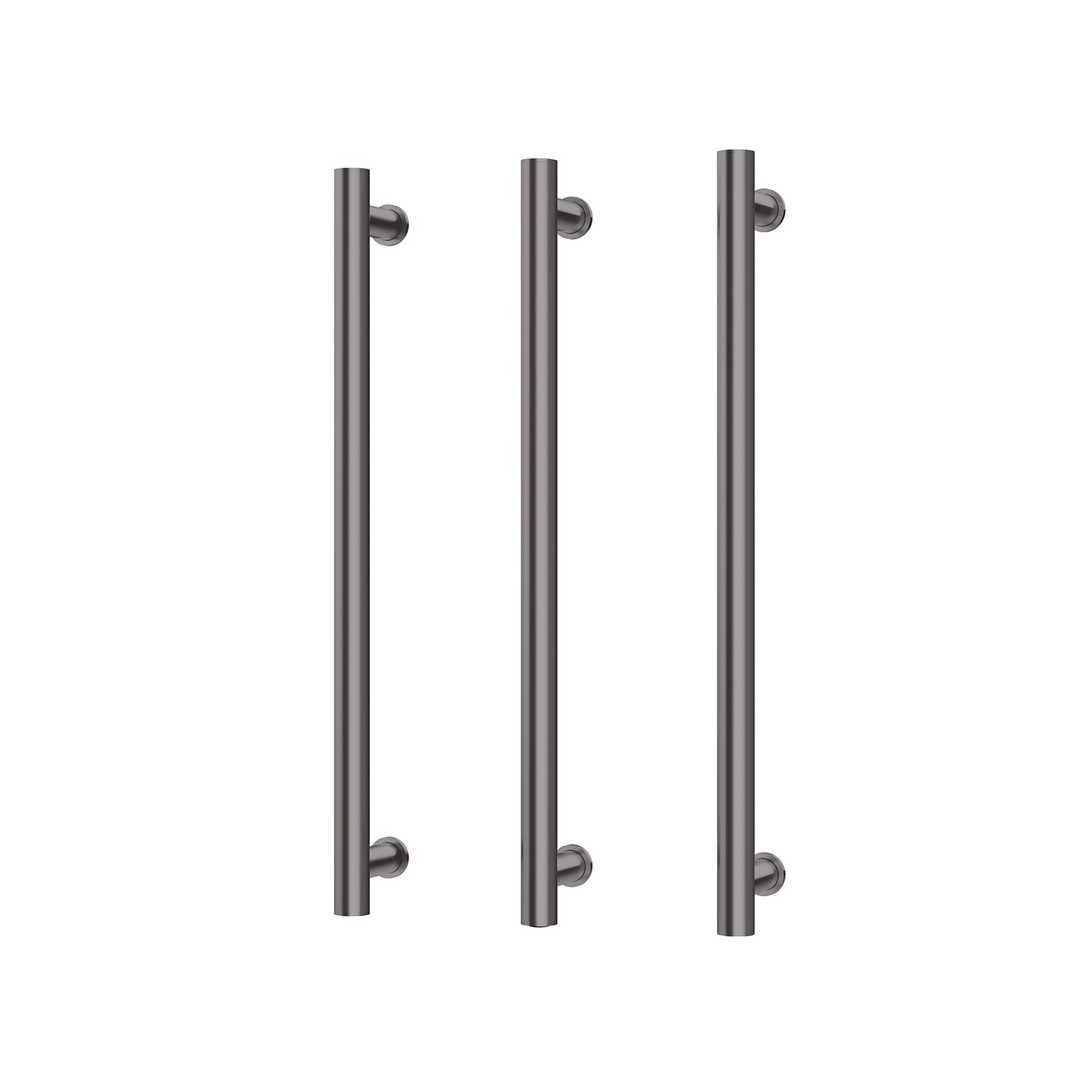 Phoenix Phoenix Heated Triple Towel Rail Round 600mm