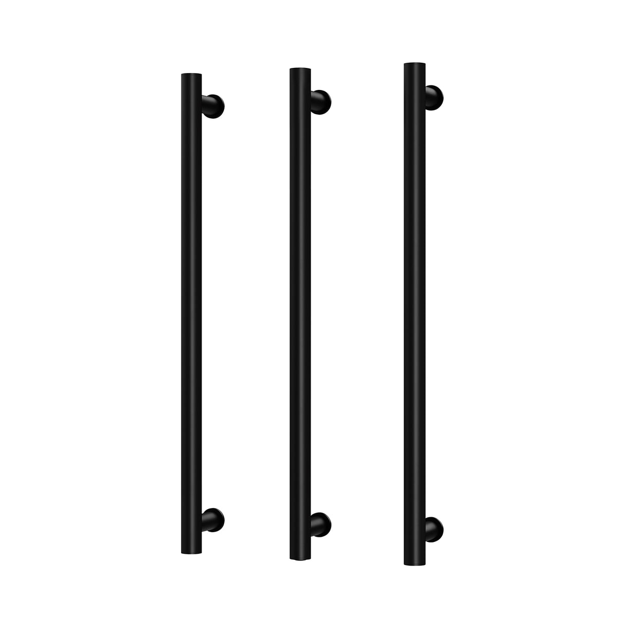 Phoenix Phoenix Heated Triple Towel Rail Round 800mm