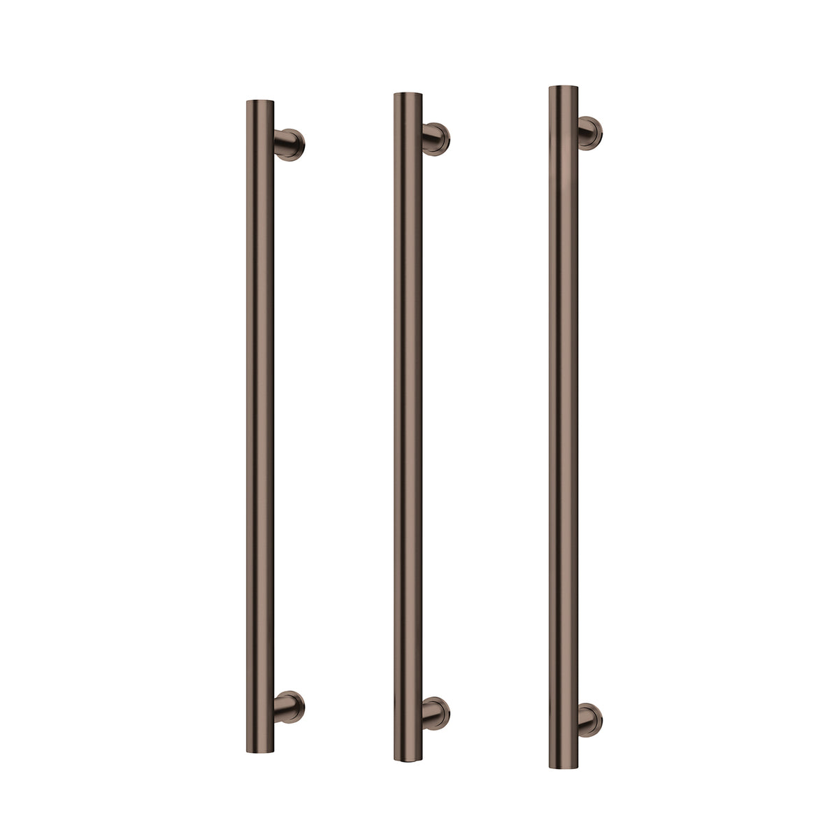 Phoenix Phoenix Heated Triple Towel Rail Round 800mm
