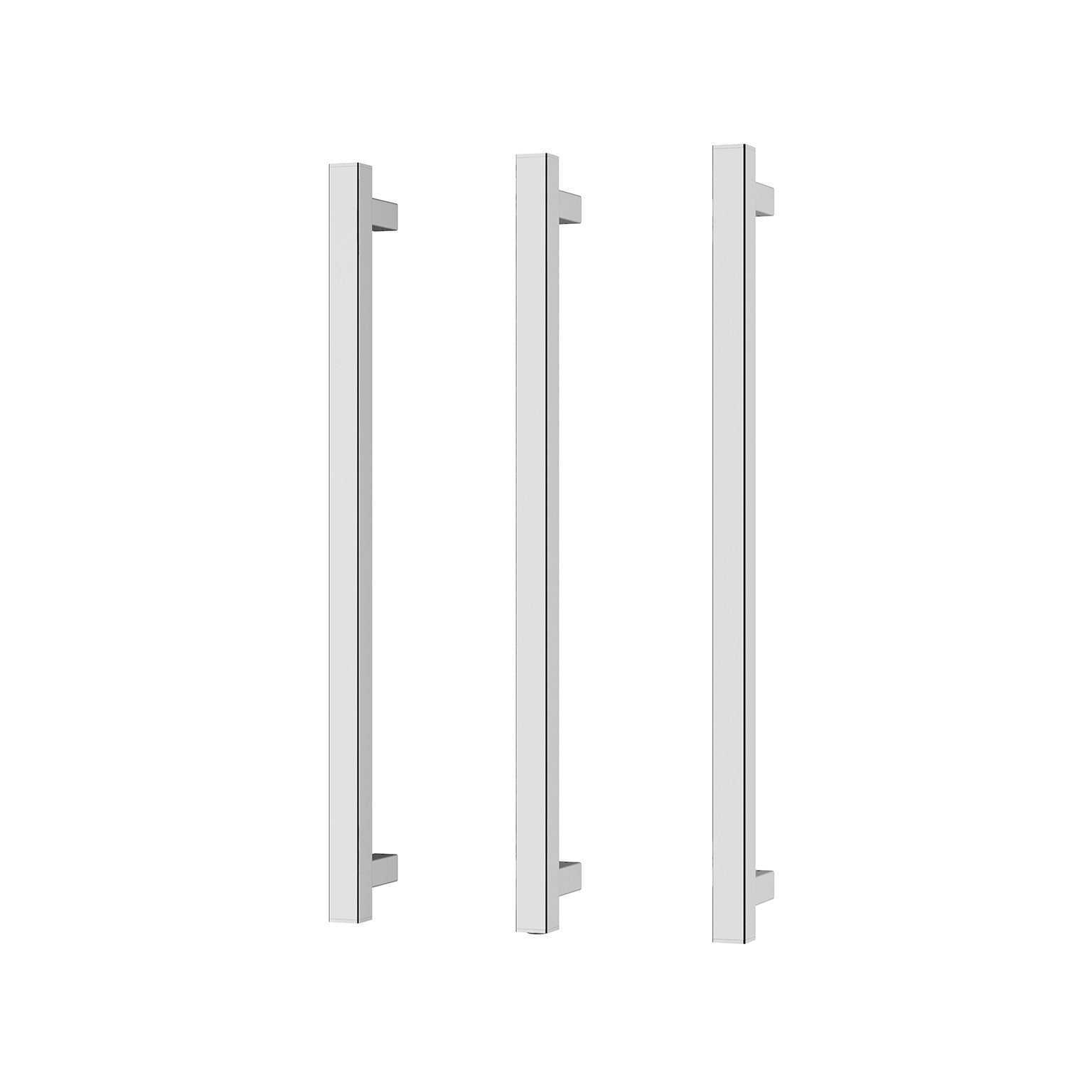 Phoenix Phoenix Heated Triple Towel Rail Square 600mm