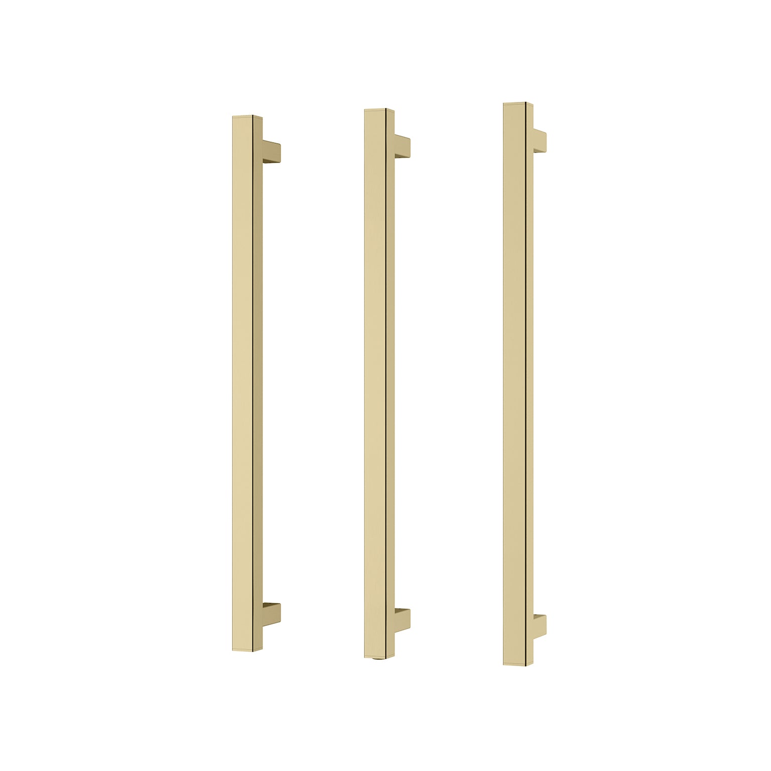 Phoenix Phoenix Heated Triple Towel Rail Square 600mm
