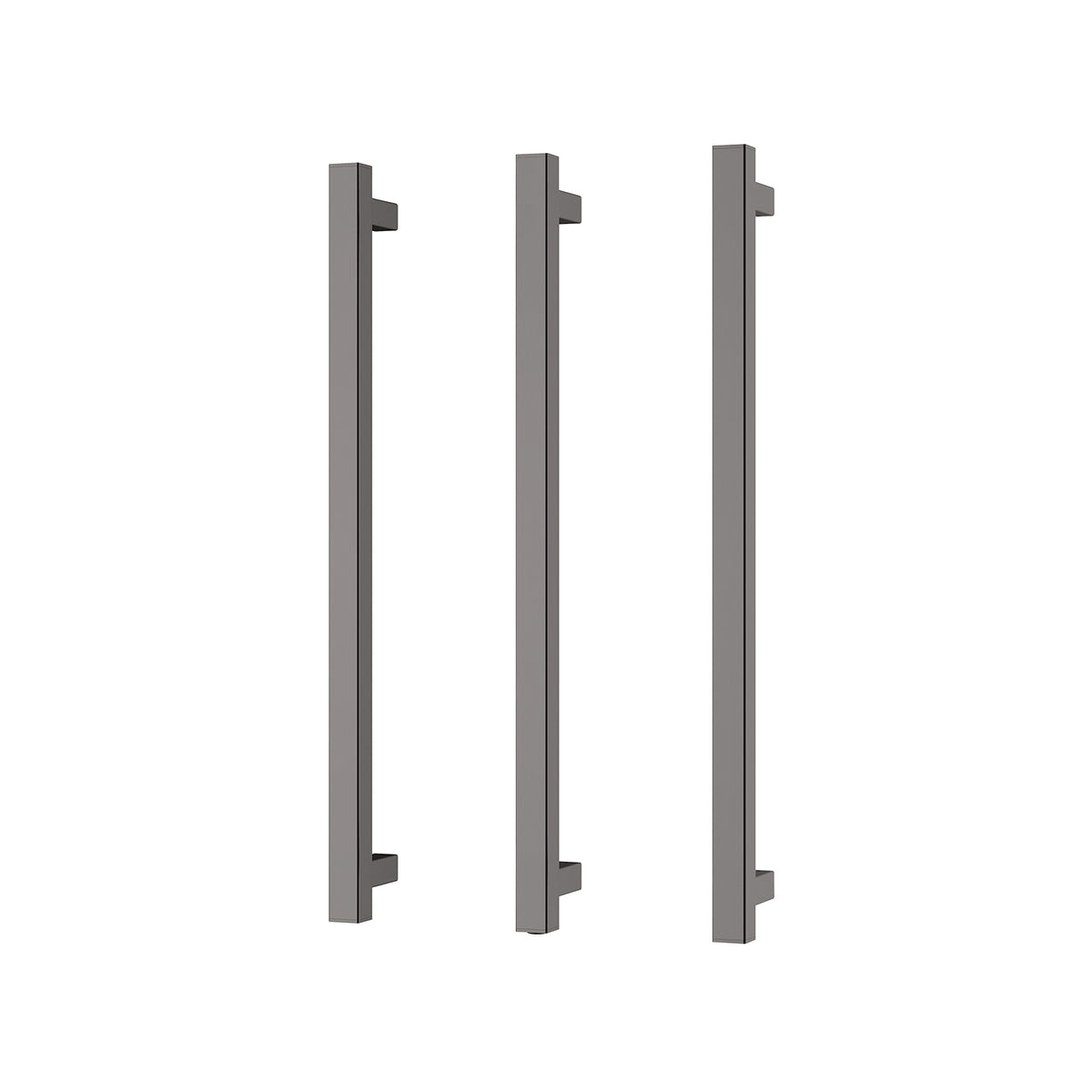 Phoenix Phoenix Heated Triple Towel Rail Square 600mm