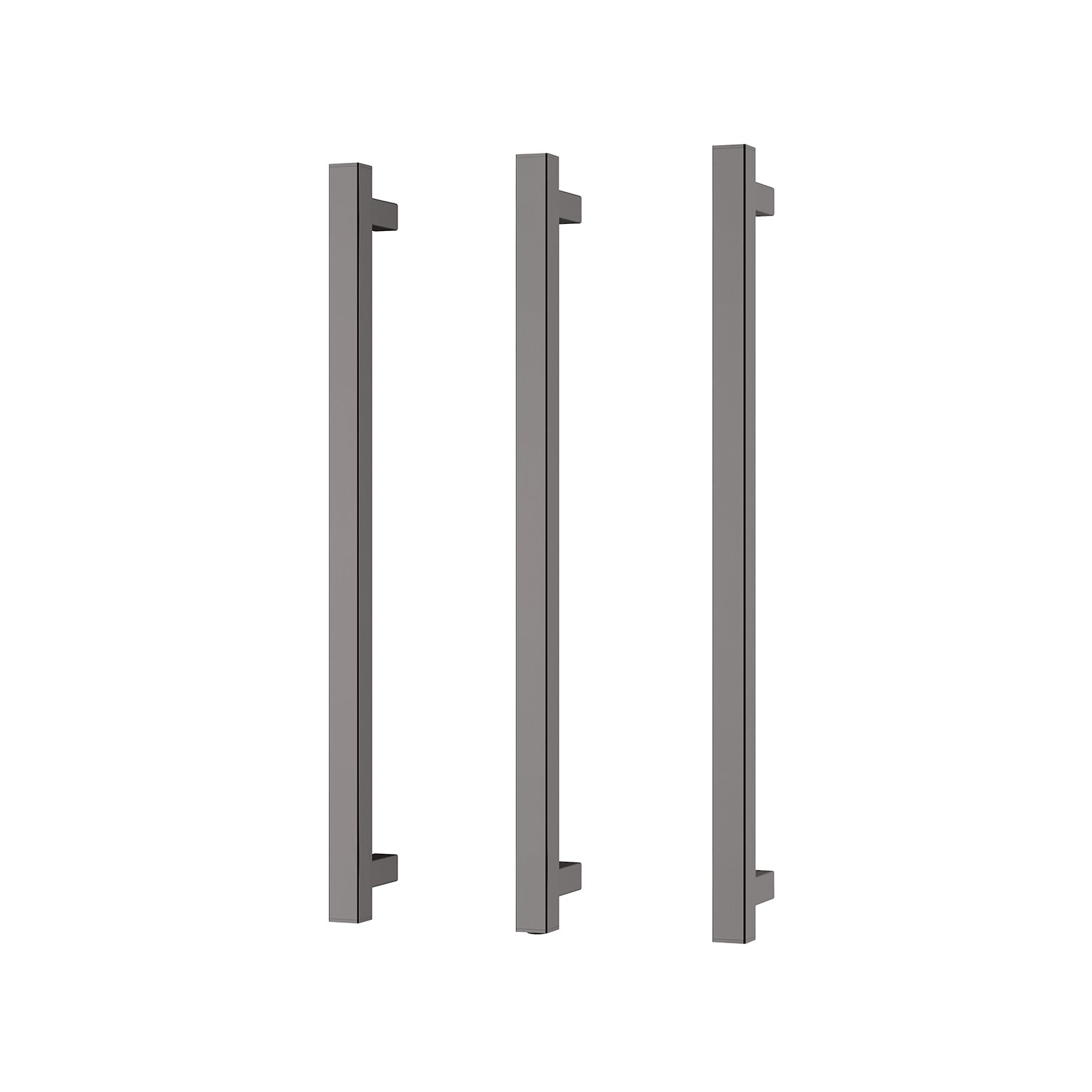 Phoenix Phoenix Heated Triple Towel Rail Square 600mm