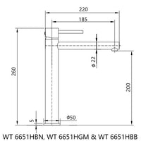 JESS Tower Mixer (WT 6651H)