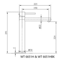 JESS Tower Mixer (WT 6651H)