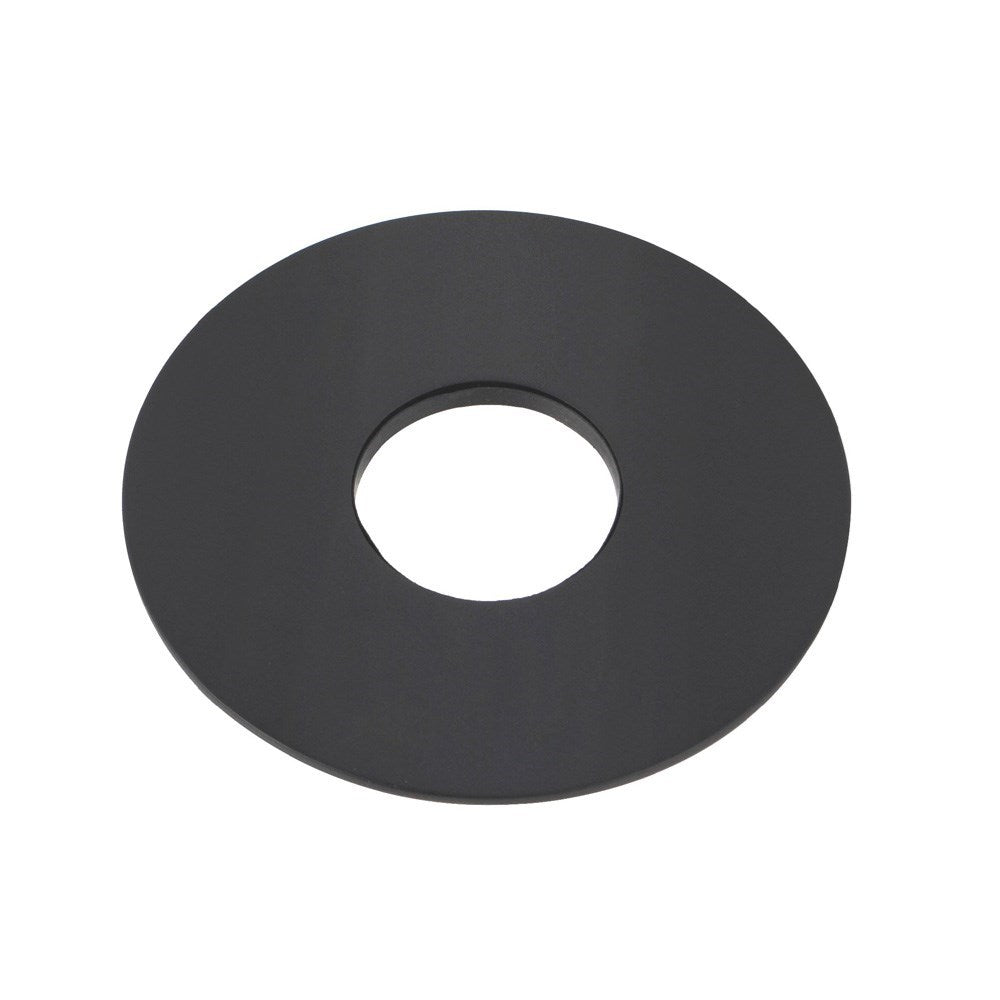 65mm Gun Metal Grey Backing Plate For Wall Mixer / Diverter Bottom Part / Wall Spout
