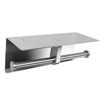 MOBI Double Toilet Roll Holder with Cover (TP DBR61)