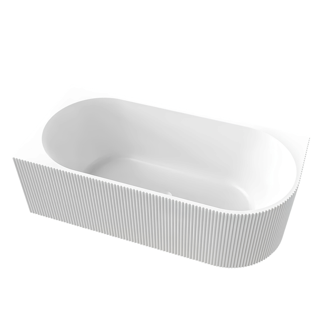 PIAZA LH Free Standing Bath Tub - Blue Bathware 