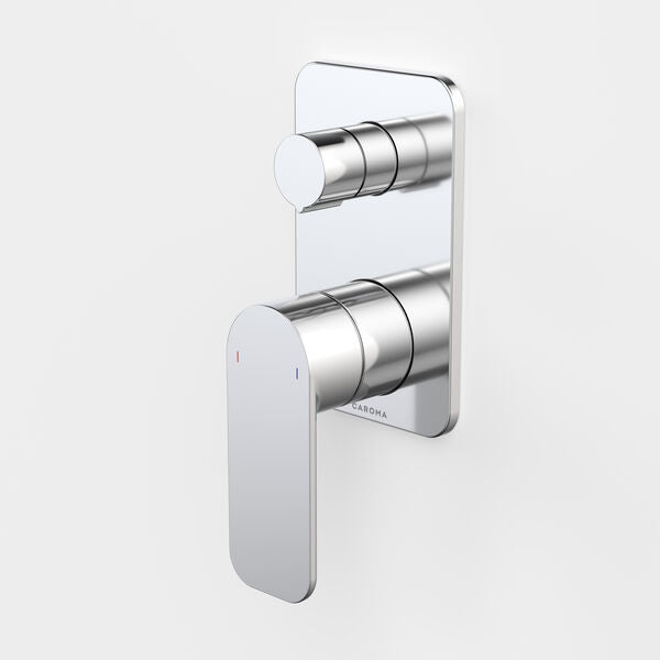 Caroma Luna® II EasySwitch Bath/Shower Mixer with Diverter (Complete Kit)