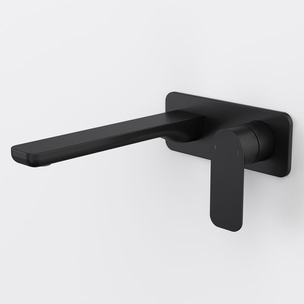 Caroma Luna® II EasySwitch Wall Basin/Bath Mixer 220mm (Complete Kit)