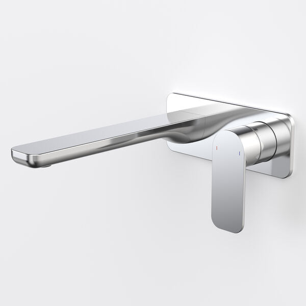 Caroma Luna® II EasySwitch Wall Basin/Bath Mixer 220mm (Complete Kit)