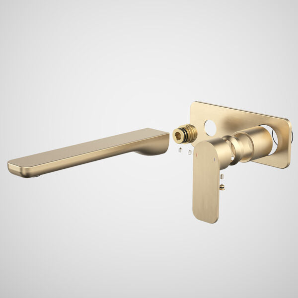 Caroma Luna® II EasySwitch Wall Basin/Bath Mixer 220mm - Trim Kit (In Wall Body not included)